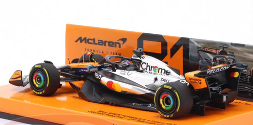 1/43 Minichamps 2025 Formula 1 McLaren F1 Team MCL39 2nd Place British GP #81 Oscar Piastri Car Model