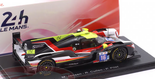 1/43 Spark Oreca 07 - Gibson No.16 RLR M SPORT Le Mans 24H 2025 M. Jensen - R. Cullen - P. Pilet Car Model
