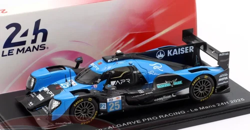 1/43 Spark Oreca 07 - Gibson No.25 ALGARVE PRO RACING Le Mans 24H 2025 M. Kaiser - L. Fluxa - T. Pourchaire Car Model