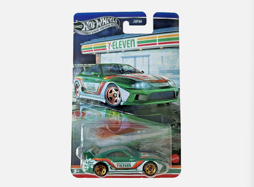 1/64 Hot Wheels Toyota Supra 7/11 Seven Eleven Exclusive Diecast Car Model