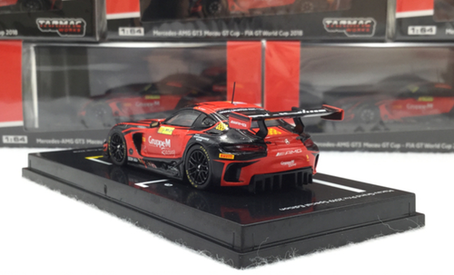 1/64 Tarmac Works TW Mercedes-Benz Mercedes-AMG AMG GT3 Macau 2018 Car Model