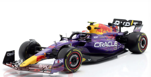 1/18 BBurago 2023 Formula 1 Sergio Perez Red Bull RB19 #11 3rd Las Vegas GP Car Model 1/18 BBurago 2023 Formula 1 Sergio Perez Red Bull RB19 #11 3rd Las Vegas GP Car Model