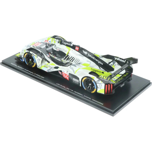 1/18 Spark Peugeot 9X8 No.94 PEUGEOT TOTALENERGIES Le Mans 24H 2025 L. Duval - M. Jakobsen - S. Vandoorne Car Model