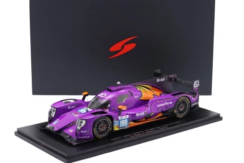 1/18 Spark Oreca 07 - Gibson No.199 AO BY TF 3rd LMP2 class Le Mans 24H 2025 PJ. Hyett - D. Camron - L. Deletraz Car Model