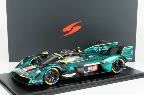 1/18 Spark 2025 Aston Martin Valkyrie AMR-LMH #007 24h LeMans Aston Martin THOR Team Tom Gamble, Ross Gunn, Harry Tincknell Car Model