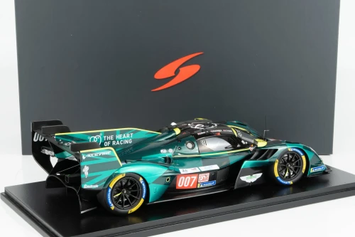 1/18 Spark 2025 Aston Martin Valkyrie AMR-LMH #007 24h LeMans Aston Martin THOR Team Tom Gamble, Ross Gunn, Harry Tincknell Car Model