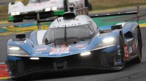 1/18 Spark Alpine A424 No.35 ALPINE ENDURANCE TEAM 9th Le Mans 24H 2025 P. Chatin - F. Habsburg - C. Milesi Car Model