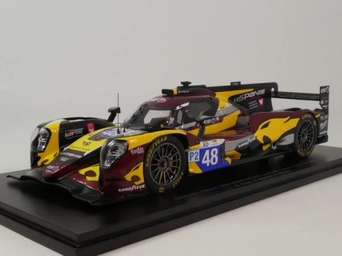1/18 Spark Oreca 07 - Gibson No.48 VDS PANIS RACING 2nd LMP2 class Le Mans 24H 2025 O. Gray - E. Masson - F. Perera Car Model