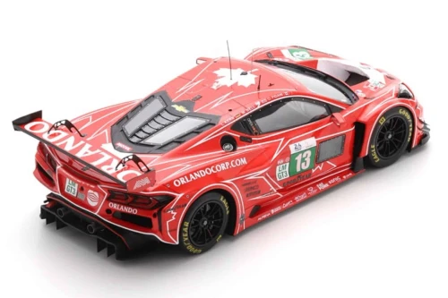 1/18 Spark Corvette Z06 LMGT3.R No.13 AWA RACING Le Mans 24H 2025 O. Fidani - L. Kern - M. Bell Car Model