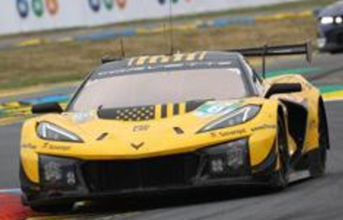 1/18 Spark Corvette Z06 LMGT3.R No.81 TF SPORT 3rd LMGT3 class Le Mans 24H 2025 T. Van Rompuy - R. Andrade - C. Eastwood Car Model 1/18 Spark Corvette Z06 LMGT3.R No.81 TF SPORT 3rd LMGT3 class Le Mans 24H 2025 T. Van Rompuy - R. Andrade - C. Eastwood Car Model