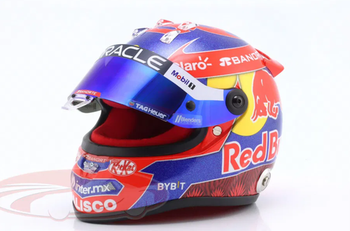 1/2 Schuberth 2024 Formula 1 Sergio Perez Red Bull Racing #11 Mexico GP Helmet Model 1/2 Schuberth 2024 Formula 1 Sergio Perez Red Bull Racing #11 Mexico GP Helmet Model