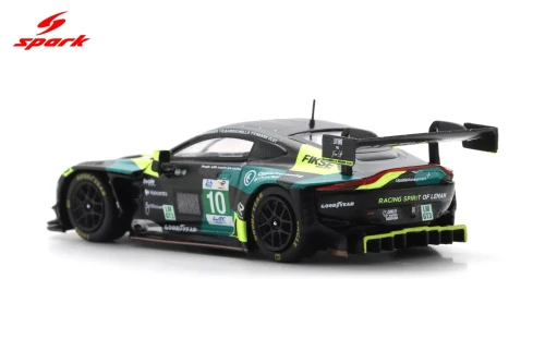 1/64 Spark Aston Martin Vantage AMR LMGT3 No.10 RACING SPIRIT OF LEMAN Le Mans 24H 2025 D. Deboer - V. Hasse Clot - E. Barrichello Car Model
