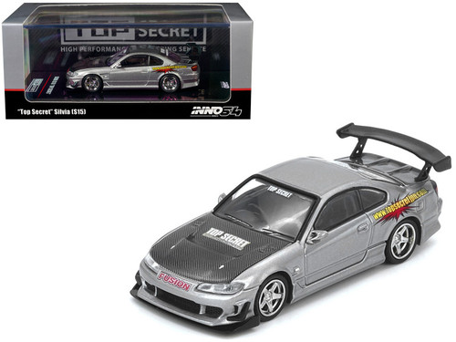 1/64 Inno Nissan Fairlady Z (RX34) Top Secret (Stealth Grey
