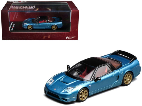 1/64 Motorhelix Honda NSX-R (NA2) (Ice Blue) Car Model