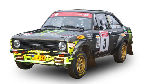 1/18 Sunstar 2023 Ford Escort RS1800 - #3 O.Solberg, E.Edmondson - Roger Albert Clark Rally Diecast Car Model