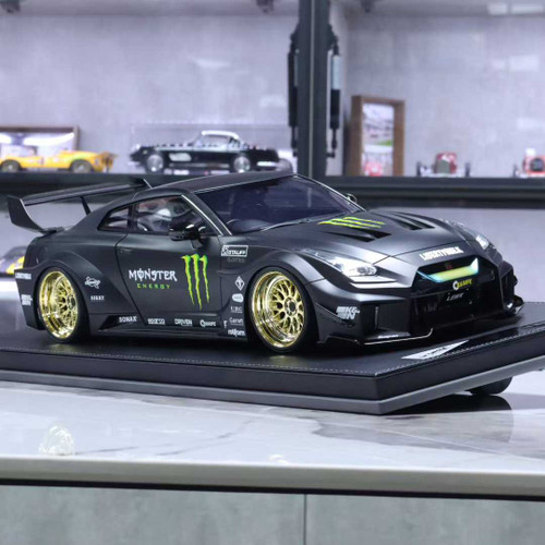 1/64 MC Nissan Skyline GT-R GTR R35 LB Works 35GT-RR (Matte Black