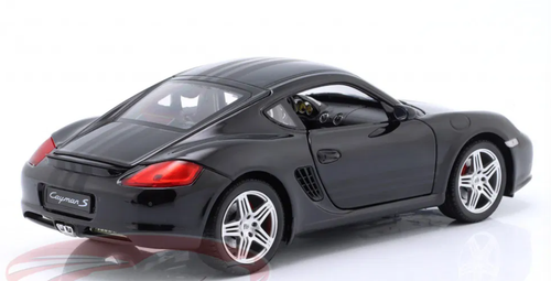 1/18 Dealer Edition Porsche Cayman S Design Edition 1 (Black) Diecast Car Model