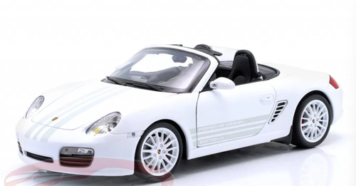 1/18 Dealer Edition Porsche Boxster S Spider Design Edition 2 (White) Diecast Car Model 1/18 Dealer Edition Porsche Boxster S Spider Design Edition 2 (White) Diecast Car Model