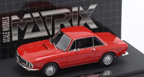 1/43 Matrix 1974-1976 Lancia Fulvia Coupe Series 3 (Red) Car Model 1/43 Matrix 1974-1976 Lancia Fulvia Coupe Series 3 (Red) Car Model