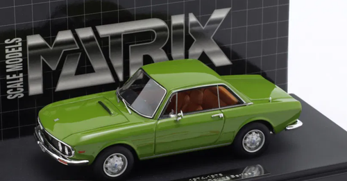 1/43 Matrix 1974-1976 Lancia Fulvia Coupe Series 3 (Green) Car Model 1/43 Matrix 1974-1976 Lancia Fulvia Coupe Series 3 (Green) Car Model