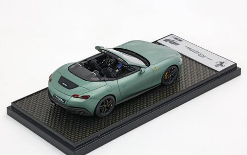 1/43 BBR Ferrari Roma Spider (Medium Green Matte with Red Brakes) Car Model Limited 21 Pieces 1/43 BBR Ferrari Roma Spider (Medium Green Matte with Red Brakes) Car Model Limited 21 Pieces