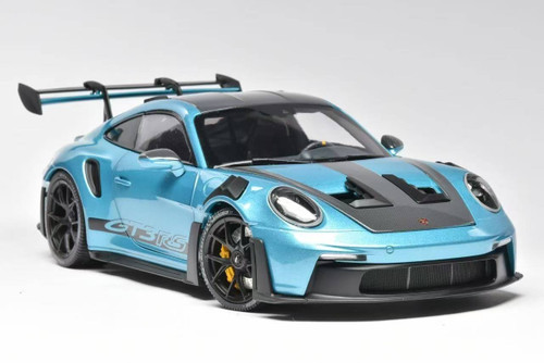 1/18 Minichamps Porsche 911 (992) GT3 RS (Ipanema Metallic Blue) Diecast Car Model Exclusive Limited 300 Pieces 1/18 Minichamps Porsche 911 (992) GT3 RS (Ipanema Metallic Blue) Diecast Car Model Exclusive Limited 300 Pieces