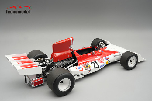 1/18 Tecnomodel BRM P160E 1973 Monza GP Driver: Niki Lauda Car #21 Limited Edition Car Model
