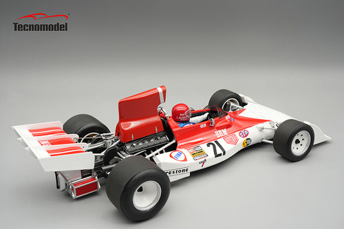 1/18 Tecnomodel BRM P160E 1973 Monza GP Driver: Niki Lauda Car #21 Limited Edition Car Model with Driver Figure 1/18 Tecnomodel BRM P160E 1973 Monza GP Driver: Niki Lauda Car #21 Limited Edition Car Model with Driver Figure