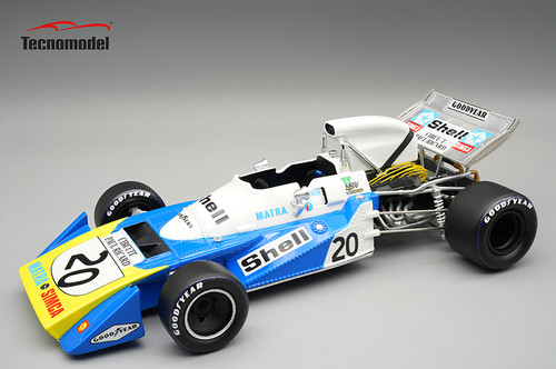 1/18 Tecnomodel Matra MS120B 1971 French GP Driver: C. Amon Limited Edition Car Model 1/18 Tecnomodel Matra MS120B 1971 French GP Driver: C. Amon Limited Edition Car Model