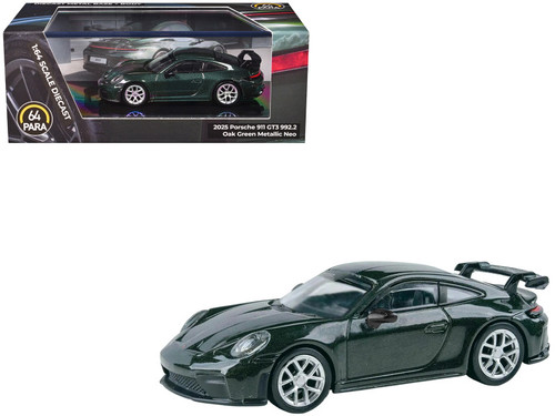 1/64 Paragon 2025 Porsche 911 (992.2) GT3 (Oak Green Metallic