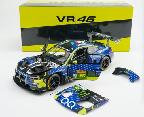 1/18 Minichamps 2025 BMW M4 GT3 Evo Team WRT V.Rossi, A.AL-Harthy, K.Van Der Linde 1812KM Qatar Diecast Car Model