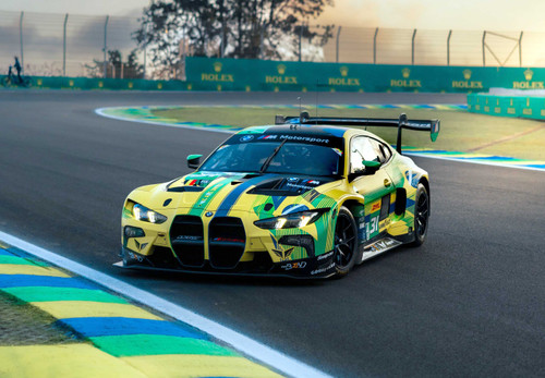 1/43 Minichamps 2025 BMW M4 GT3 Evo Team WRT Farfus, Shahin, Ebrahim 6th Sao Paolo Diecast Car Model 1/43 Minichamps 2025 BMW M4 GT3 Evo Team WRT Farfus, Shahin, Ebrahim 6th Sao Paolo Diecast Car Model