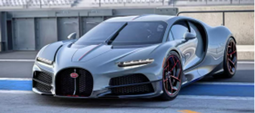 1/64 HH Model Bugatti Tourbillon (Jet Grey) Car Model 1/64 HH Model Bugatti Tourbillon (Jet Grey) Car Model