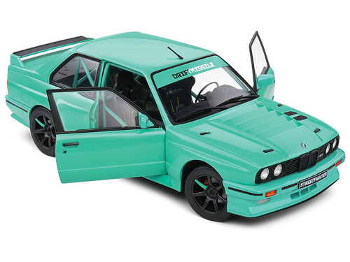 1990 BMW E30 M3 Custom "Drift Missile" Tiffany Blue 1/18 Diecast Model Car by Solido 1990 BMW E30 M3 Custom "Drift Missile" Tiffany Blue 1/18 Diecast Model Car by Solido
