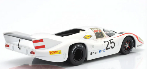 1/18 Werk83 1970 Porsche 917 LH #25 Pole Position 24h LeMans Porsche Konstruktionen K.G. Vic Elford, Kurt Ahrens jr. Diecast Car Model 1/18 Werk83 1970 Porsche 917 LH #25 Pole Position 24h LeMans Porsche Konstruktionen K.G. Vic Elford, Kurt Ahrens jr. Diecast Car Model