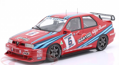 1/18 Mitica 1992 Alfa Romeo 155 GTA #6 6th Monza Superturismo Luca Cadalora Car Model 1/18 Mitica 1992 Alfa Romeo 155 GTA #6 6th Monza Superturismo Luca Cadalora Car Model