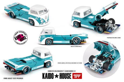 1/64 Kaido House Volkswagen T1 KAIDO WORKS V1 (Blue) Diecast Car Model 1/64 Kaido House Volkswagen T1 KAIDO WORKS V1 (Blue) Diecast Car Model