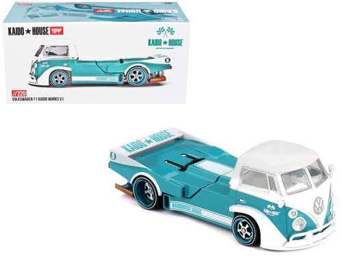 1/64 Kaido House Volkswagen T1 KAIDO WORKS V1 (Blue) Diecast Car Model