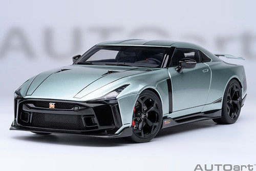 1/18 AUTOart Nissan GT-R50 By Italdesign (Metallic Green & Black) Car Model 1/18 AUTOart Nissan GT-R50 By Italdesign (Metallic Green & Black) Car Model