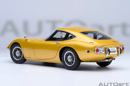 1/18 AUTOart 1967 Toyota 2000GT (Gold) Car Model 1/18 AUTOart 1967 Toyota 2000GT (Gold) Car Model