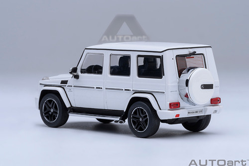 1/18 AUTOart 2017 Mercedes-Benz G63 AMG (Gloss White) Car Model 1/18 AUTOart 2017 Mercedes-Benz G63 AMG (Gloss White) Car Model
