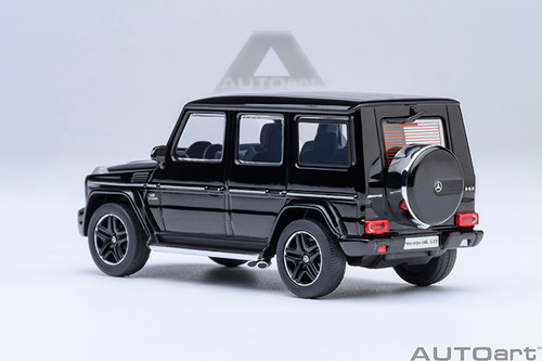 1/64 AUTOart 2017 Mercedes-Benz G63 AMG (Gloss Black) Car Model