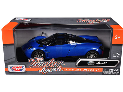 Pagani Huayra Blue 1/24 Diecast Model Car by Motormax Pagani Huayra Blue 1/24 Diecast Model Car by Motormax