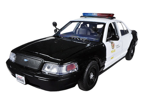 2010 Ford Crown Victoria LAPD Los Angeles Police Department Car 1/24 Diecast Car Model by Motormax 2010 Ford Crown Victoria LAPD Los Angeles Police Department Car 1/24 Diecast Car Model by Motormax