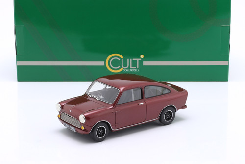 トイ 1/18 Cult Scale Models 1966-1968 Mini Broadspeed (White) Car Model