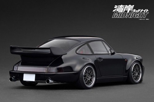 1/18 Ignition Model Porsche 911 964 Blackbird (Black) Midnight Car Model