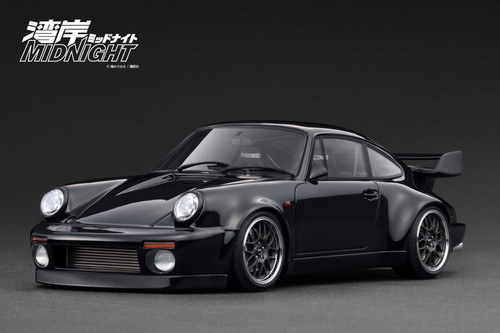 1/18 Ignition Model Porsche 911 964 Blackbird (Black) Midnight Car Model 1/18 Ignition Model Porsche 911 964 Blackbird (Black) Midnight Car Model