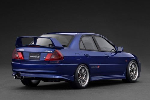 1/18 Ignition Model Mitsubishi Lancer Evo Evolution IV (CN9A) (Dark Blue) Car Model 1/18 Ignition Model Mitsubishi Lancer Evo Evolution IV (CN9A) (Dark Blue) Car Model