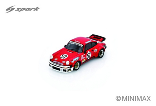 1/43 Spark Porsche 934 No.57 Le Mans 24H 1977 W. Braillard - G. Ortega - N. Koob Car Model