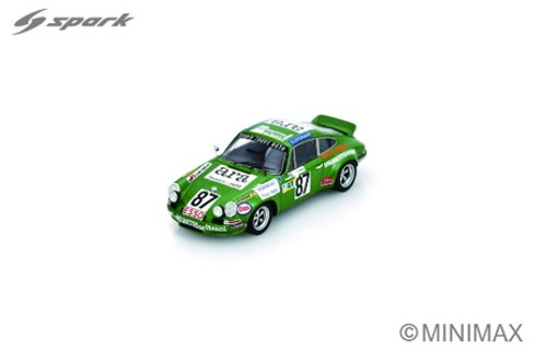 1/43 Spark Porsche Carrera 2.8 RSR No.87 20th Le Mans 24H 1975  R. Boubet - P.  Dermagne Car Model